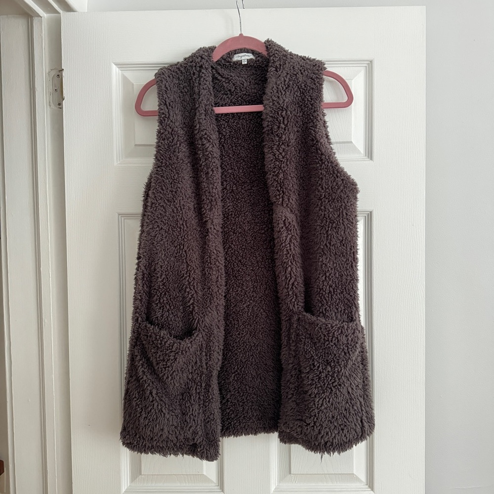 Mystree Faux Fur Vest